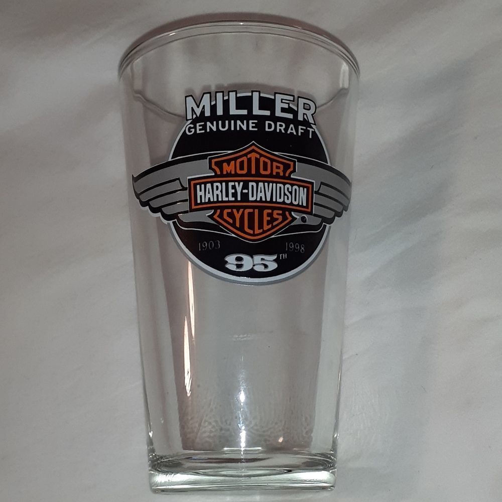 Harley-Davidson 1998 95th Anniversary Pint Glass‎